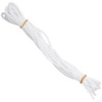 Parasol en PEHD carré 3,6 x 3,6 m Beige – Image 3