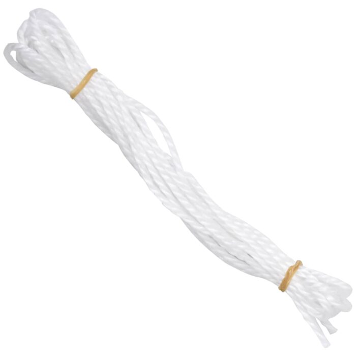 Parasol en PEHD carré 3,6 x 3,6 m Beige – Image 3