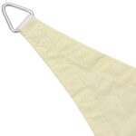 Voile de parasol Tissu Oxford rectangulaire 4x6 m crème – Image 2