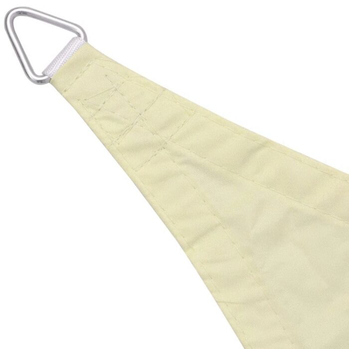 Voile de parasol Tissu Oxford rectangulaire 4x6 m crème – Image 2