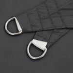 Parasol en tissu oxford carré 3,6 x 3,6 m anthracite – Image 4