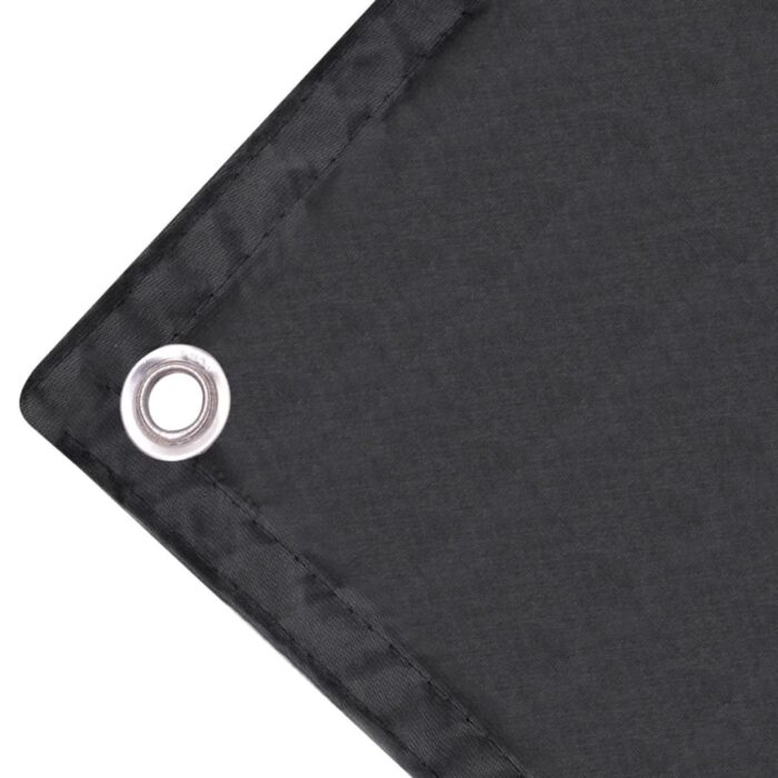 Écran de balcon en tissu Oxford 75x400 cm Anthracite – Image 2