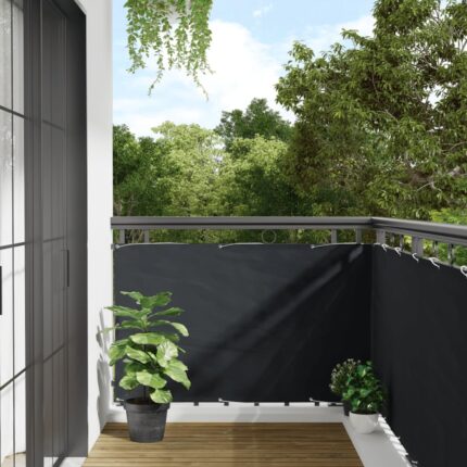 Écran de balcon en tissu Oxford 90x600 cm Anthracite