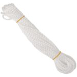 Écran de balcon en tissu Oxford 90x600 cm Crème – Image 3