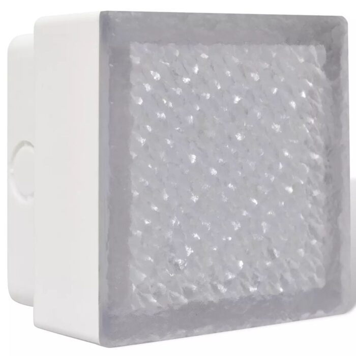 6 lampes LED d'éclairage incorporées au sol 100x100x68 mm – Image 4