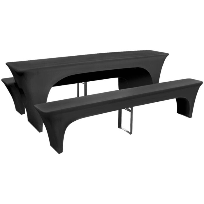 Housse pour table de pique-nique/bancs 3 pièces Anthracite – Image 1