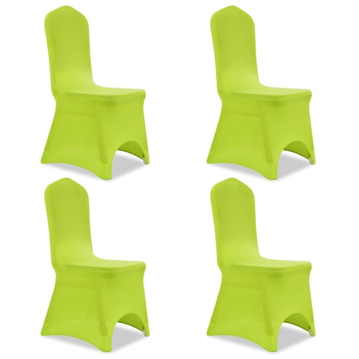 VXL8718475978718_a_en_hd_1.jpg Housse de chaise extensible 4 pcs vert – Image 1