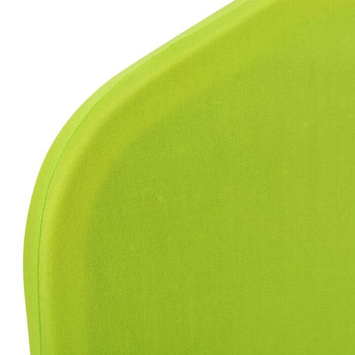 Housse de chaise extensible 4 pcs vert – Image 5