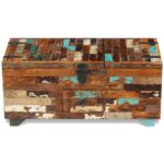 Coffre table basse Bois de récupération massif 80x40x35 cm – Image 5