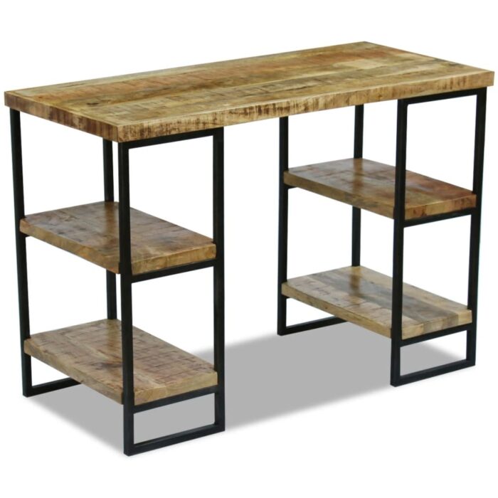 Bureau en bois de manguier 110 x 50 x 76 cm – Image 2