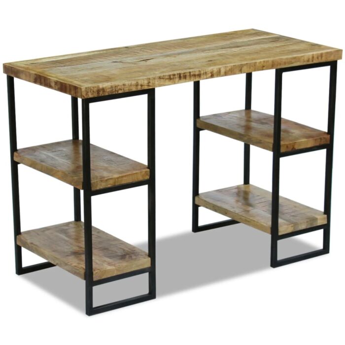 Bureau en bois de manguier 110 x 50 x 76 cm – Image 3