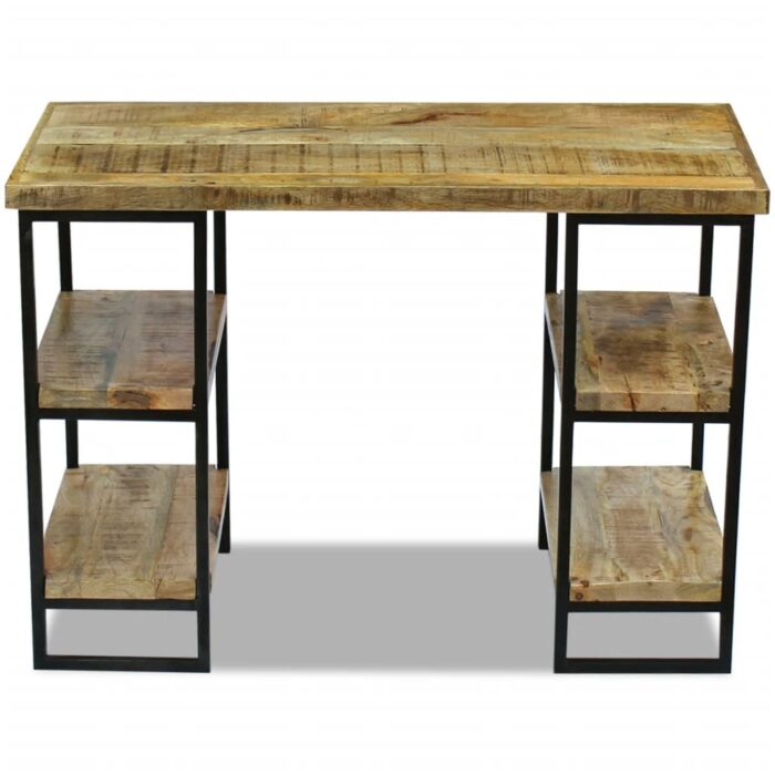Bureau en bois de manguier 110 x 50 x 76 cm – Image 5