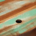 Ensemble de 2 tables basses Bois de récupération massif – Image 11