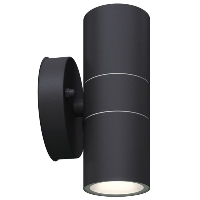 Applique murale LED d'extérieur 2 pcs Acier inoxydable haut bas – Image 2