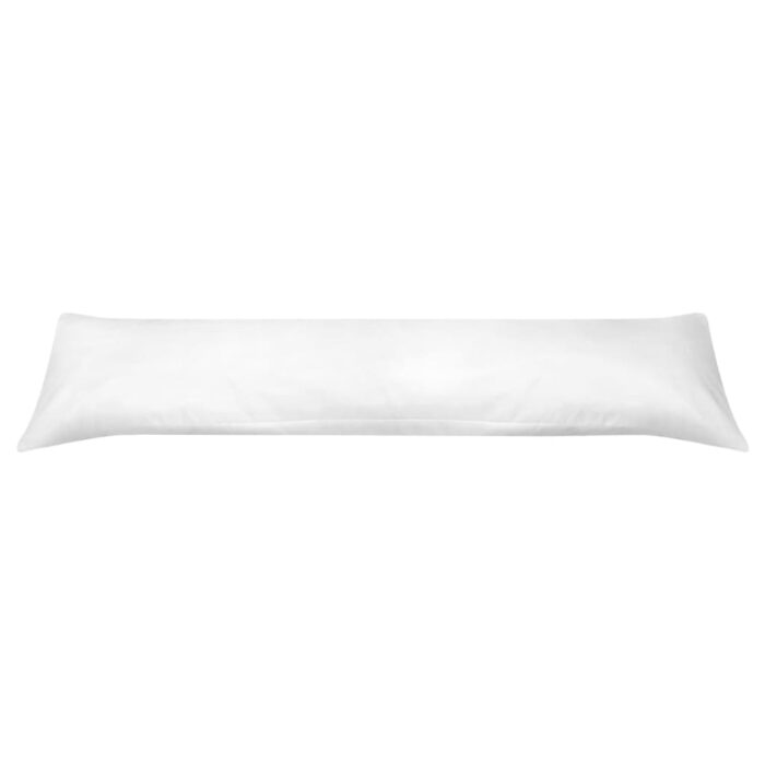 Oreiller de dormeur latéral 40 x 145 cm Blanc – Image 2