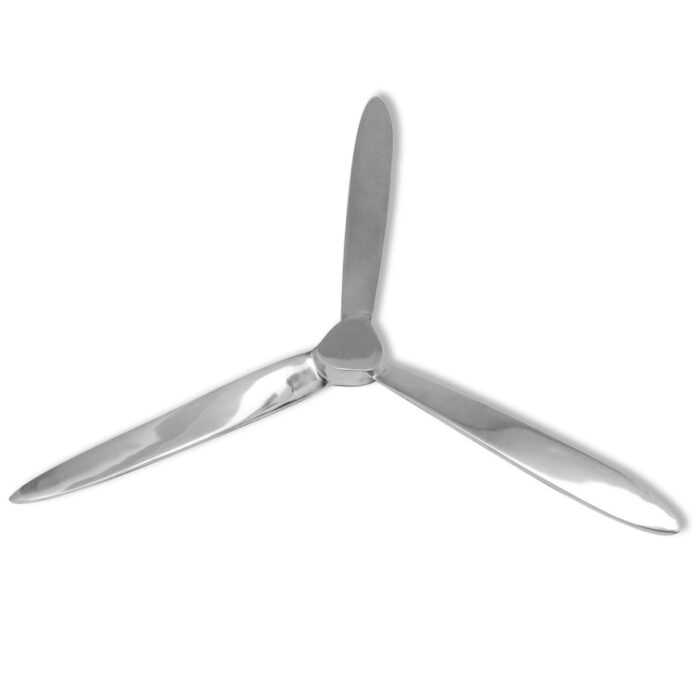 Hélice murale Aluminium Argenté 70 cm – Image 1