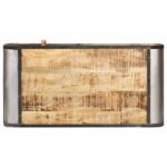 Table basse 100x50x35 cm Bois de manguier massif – Image 2
