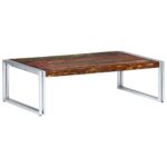 Table basse 120x60x35 cm Bois de récupération solide – Image 10