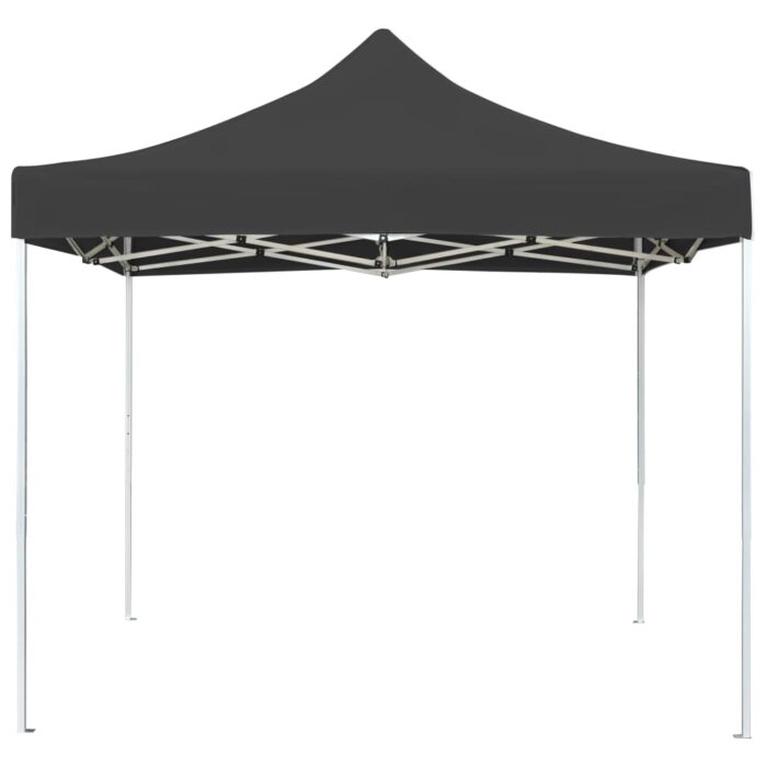 Tente de réception pliable Aluminium 3 x 3 m Anthracite – Image 3