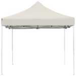 Tente de réception pliable Aluminium 4,5x3 m Crème – Image 3