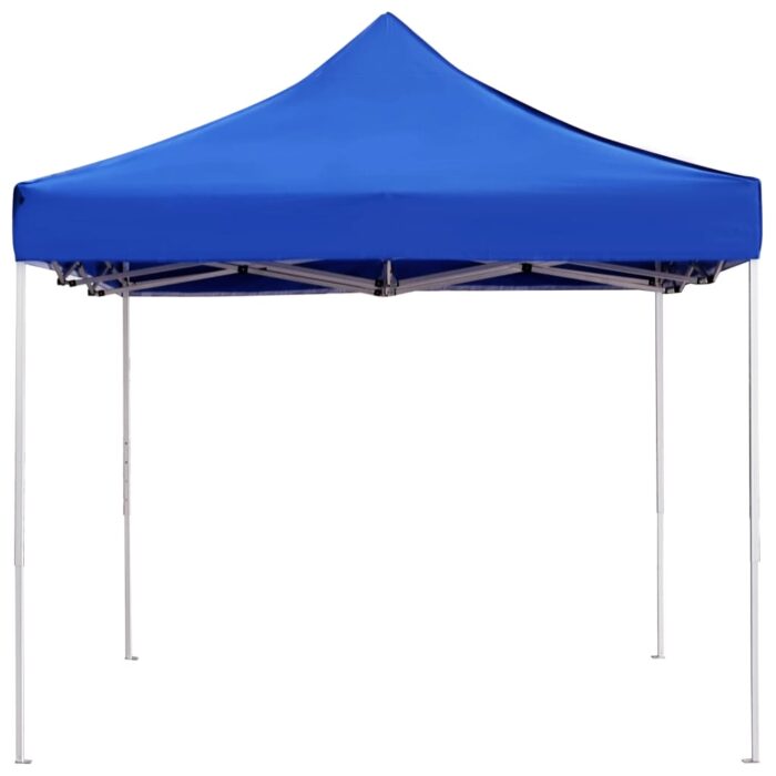 Tente de réception pliable Aluminium 4,5x3 m Bleu – Image 3