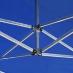 Tente de réception pliable Aluminium 4,5x3 m Bleu – Image 5