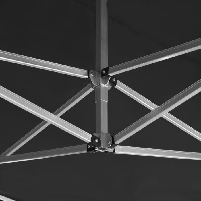 Tente de réception pliable Aluminium 4,5x3 m Anthracite – Image 6
