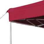 Tente de réception pliable Aluminium 4,5x3 m Bordeaux – Image 4
