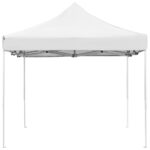 Tente de réception pliable Aluminium 4,5x3 m Blanc – Image 3