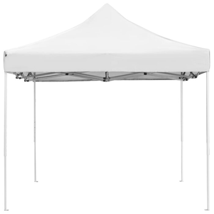 Tente de réception pliable Aluminium 4,5x3 m Blanc – Image 3