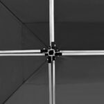 Tente de réception pliable à parois Aluminium 4,5x3m Anthracite – Image 8