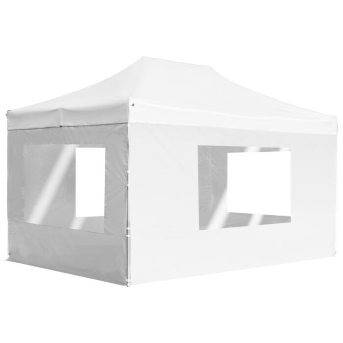 VXL8719883550541_a_en_hd_1.jpg Tente de réception pliable avec parois Aluminium 4,5x3 m Blanc – Image 1