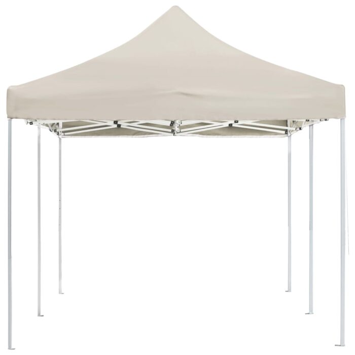Tente de réception pliable Aluminium 6 x 3 m Crème – Image 5