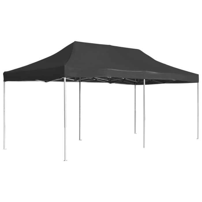 Tente de réception pliable Aluminium 6 x 3 m Anthracite – Image 1