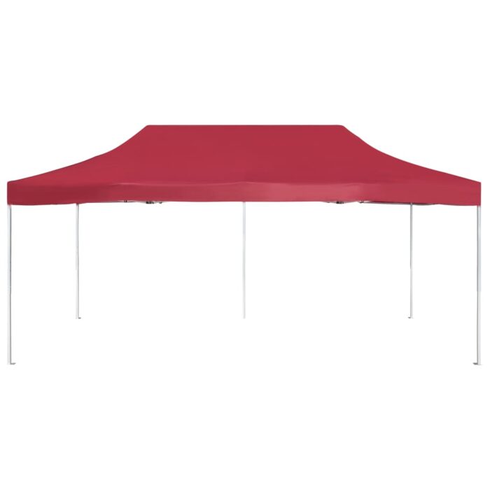 Tente de réception pliable Aluminium 6x3 m Bordeaux – Image 4