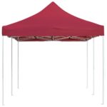 Tente de réception pliable Aluminium 6x3 m Bordeaux – Image 5