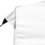 Tente de réception pliable avec parois Aluminium 6 x 3 m Blanc – Image 9