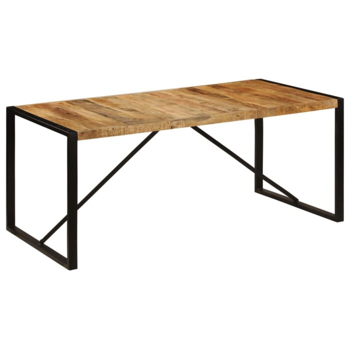 VXL8719883551029_a_en_hd_1.jpg Table à manger 180x90x75 cm Bois de manguier massif – Image 1