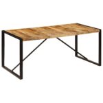 Table à manger 180x90x75 cm Bois de manguier massif – Image 6