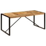 Table à manger 180x90x75 cm Bois de manguier massif – Image 8