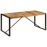 Table à manger 180x90x75 cm Bois de manguier massif – Image 9