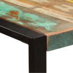 Table de salle à manger 180x90x75 cm Bois de récupération – Image 2