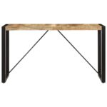 Table à manger 140x70x75 cm Bois de manguier massif – Image 2