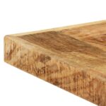 Table de salle à manger 200x100x75 cm Bois de manguier solide – Image 4