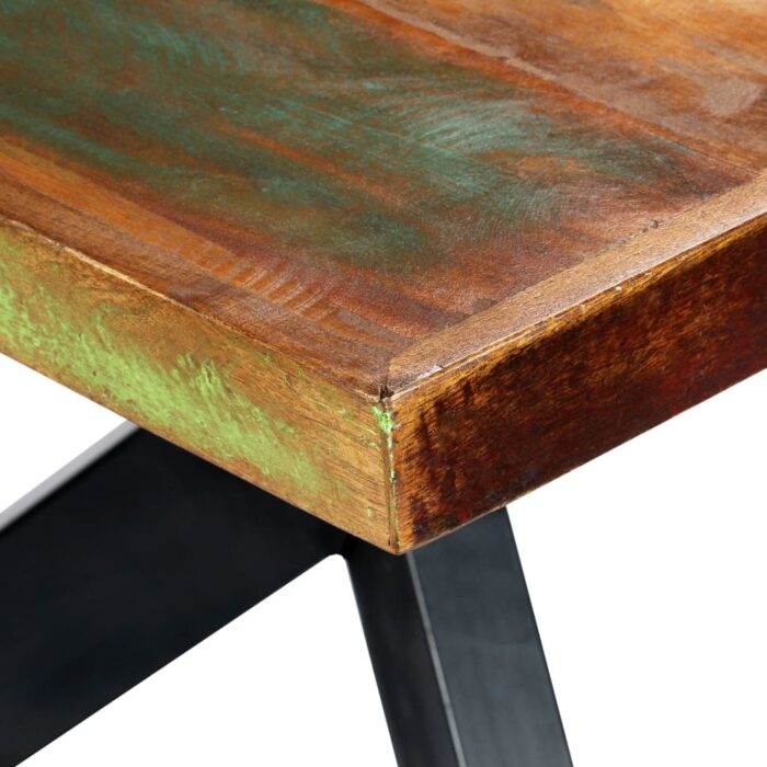 Table à manger 200x100x75 cm Bois de récupération solide – Image 3