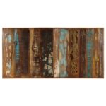 Table à manger 140x70x75 cm Bois de récupération massif – Image 4