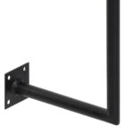 Bureau mural 90x40x170 cm Bois d'acacia solide – Image 6