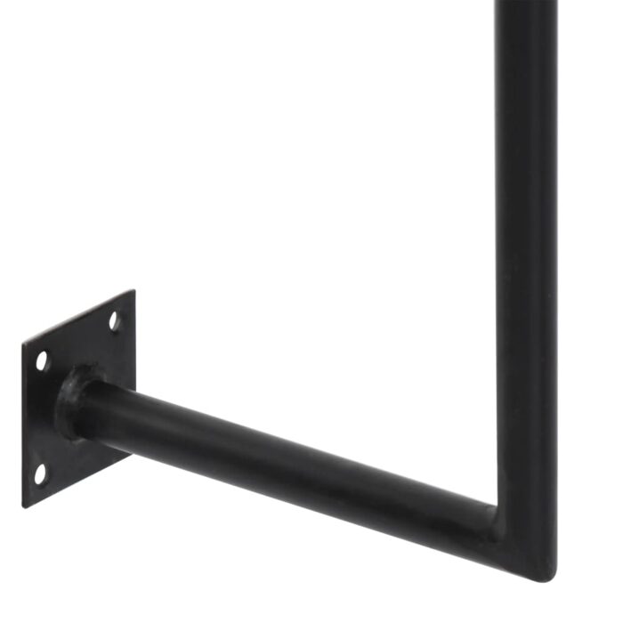 Bureau mural 90x40x170 cm Bois d'acacia solide – Image 6