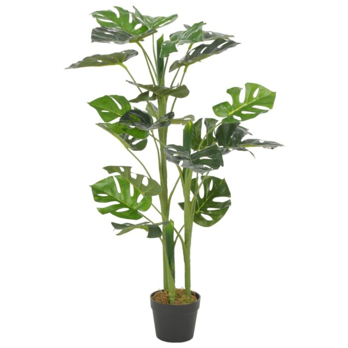 Plante artificielle avec pot Monstera Vert 100 cm – Image 1