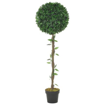 Plante artificielle Laurier avec pot Vert 130 cm